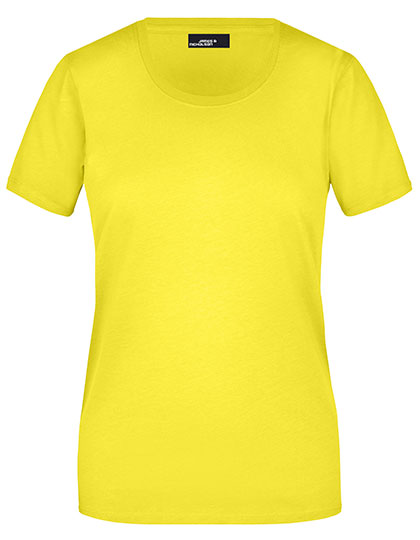 Leicht tailliertes Basic Damen-T-Shirt