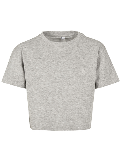 Cropped Jersey T-Shirt für Damen