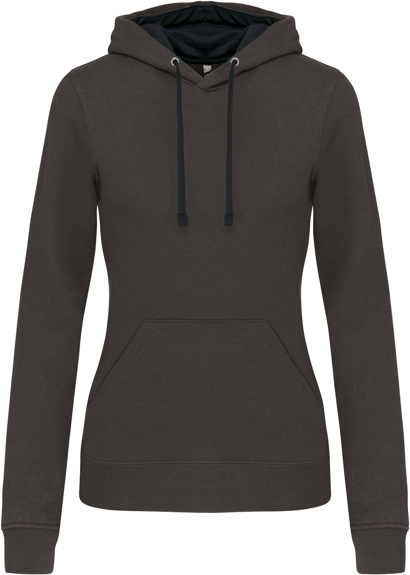 Damen-Kapuzensweatshirt bicolor