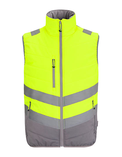 Hi-Vis 2-Tone Thermal Baffle Bodywarmer