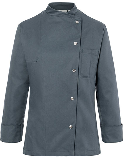 Kochwäsche geeignete Damen-Kochjacke "Larissa"