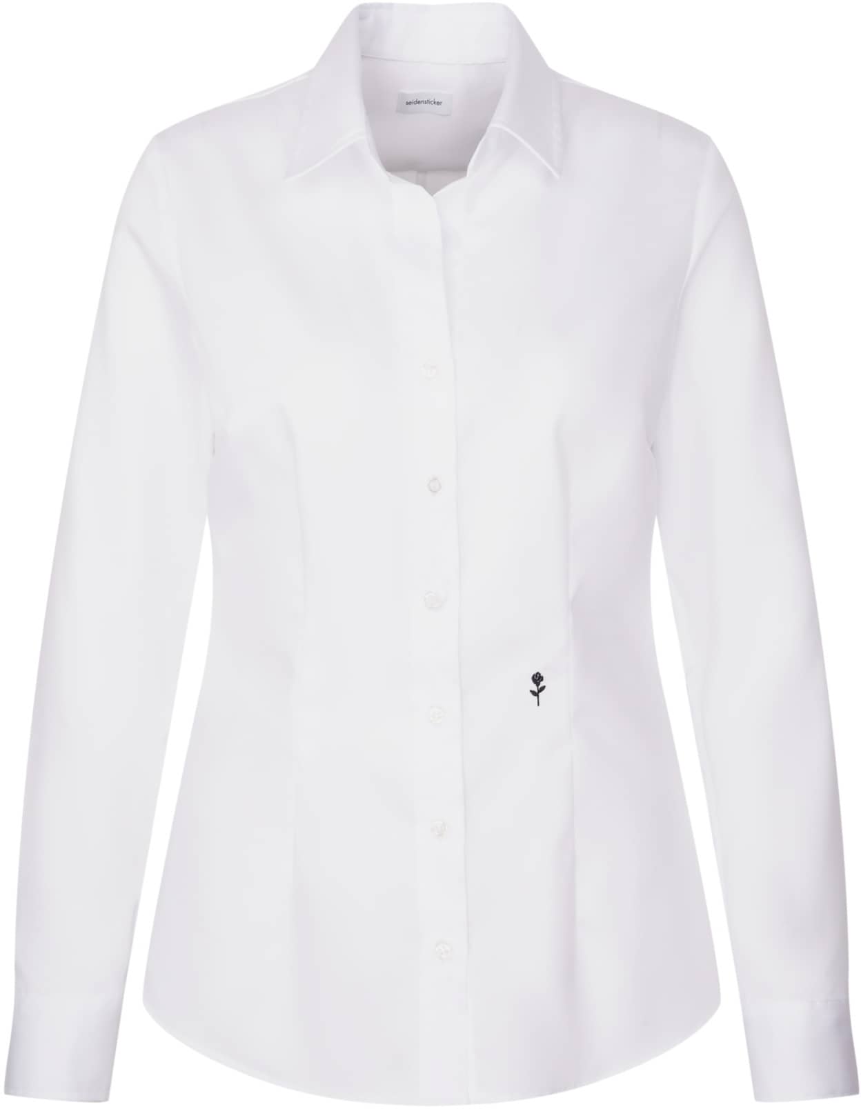 Women´s Blouse Slim Fit Fine Twill Longsleeve