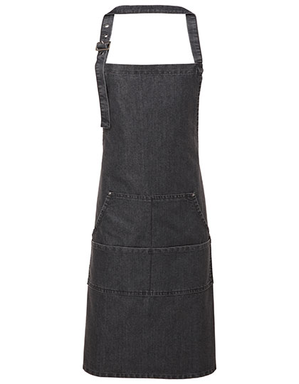 Trendige Jeans-Latzschürze