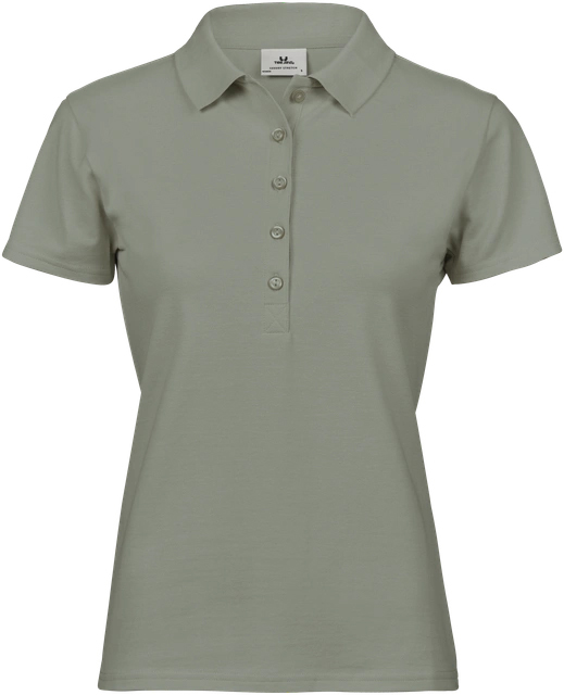 Elastisches Premium Damen-Poloshirt aus Bio-Baumwolle