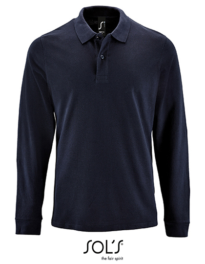 Men´s Long-Sleeve Piqué Polo Shirt Perfect