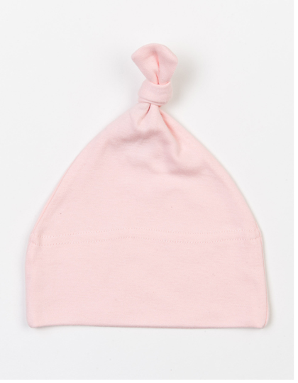 Babymütze mit Knoten