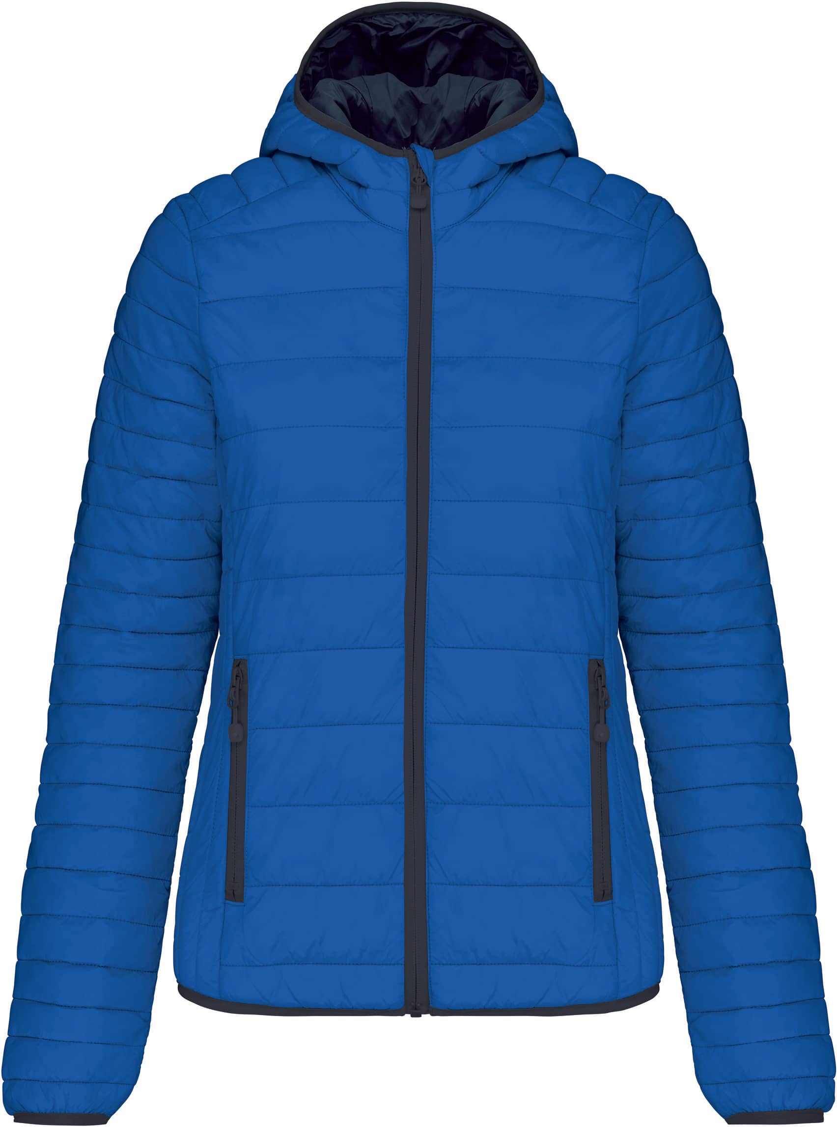 Leichte Damen-Steppjacke mit Kapuze