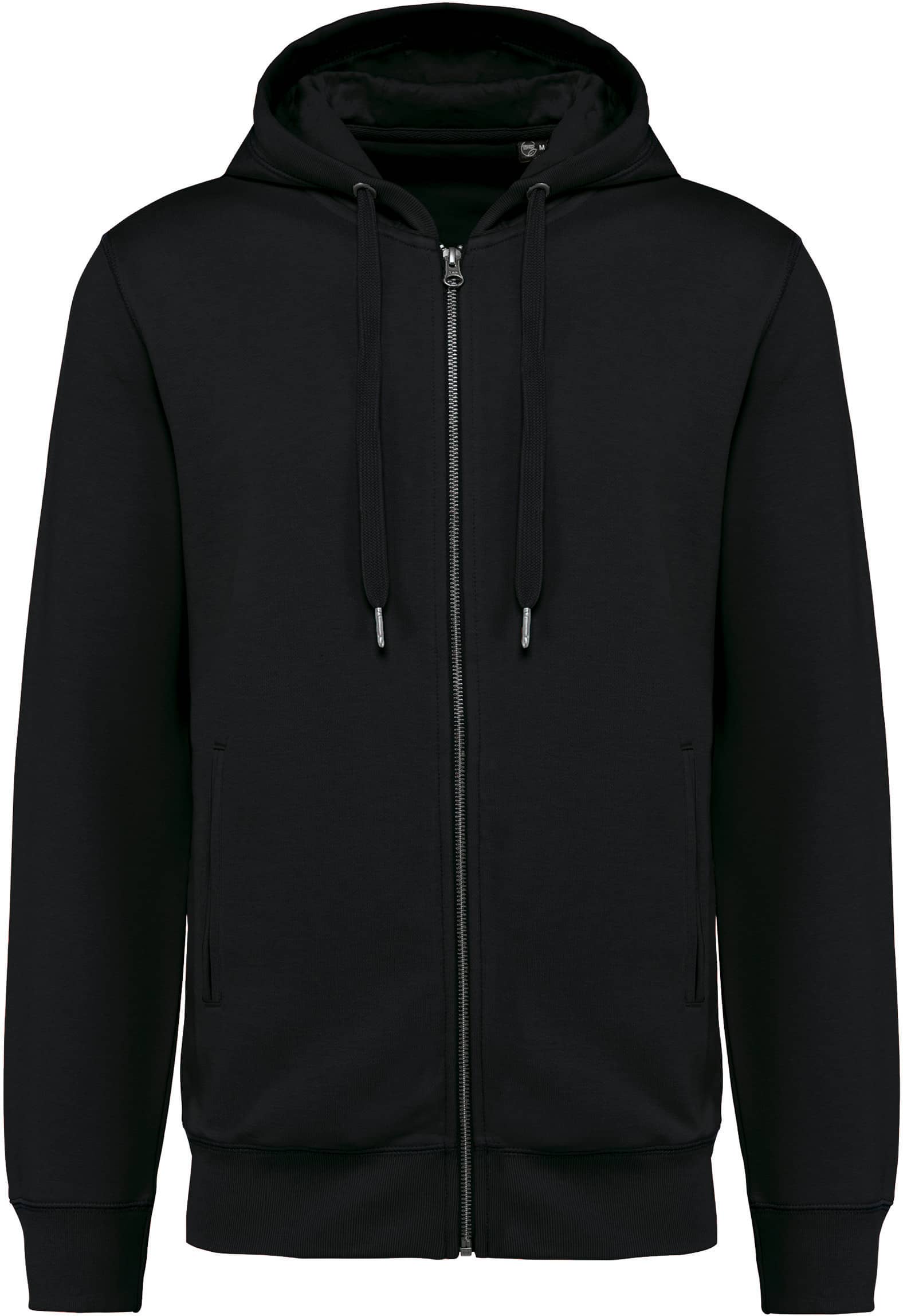 Umweltfreundliches Unisex-Kapuzensweatshirt mit Reißverschluss