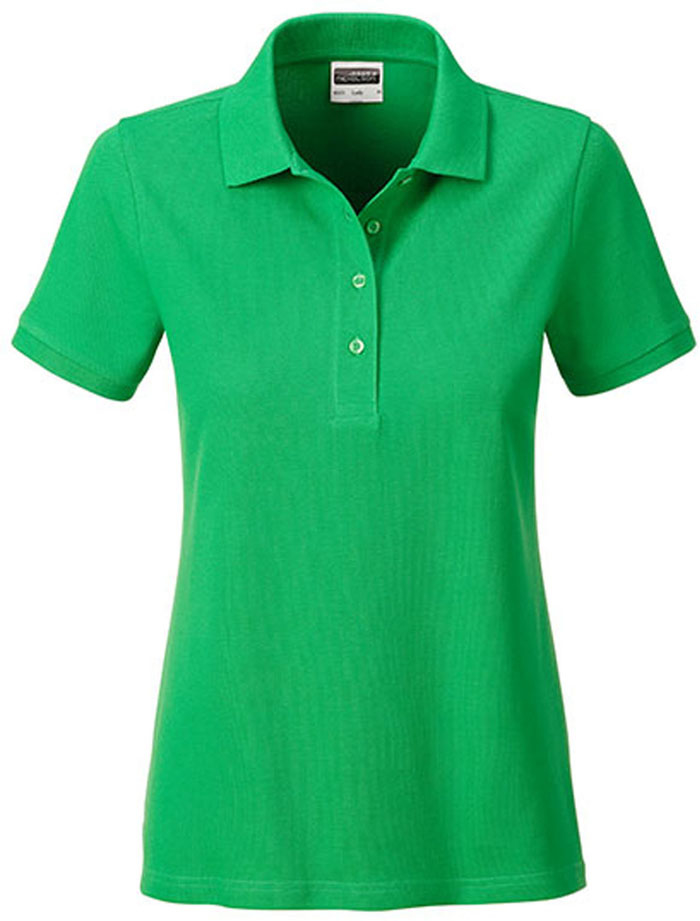 Basic Damen-Poloshirt aus Bio-Baumwolle