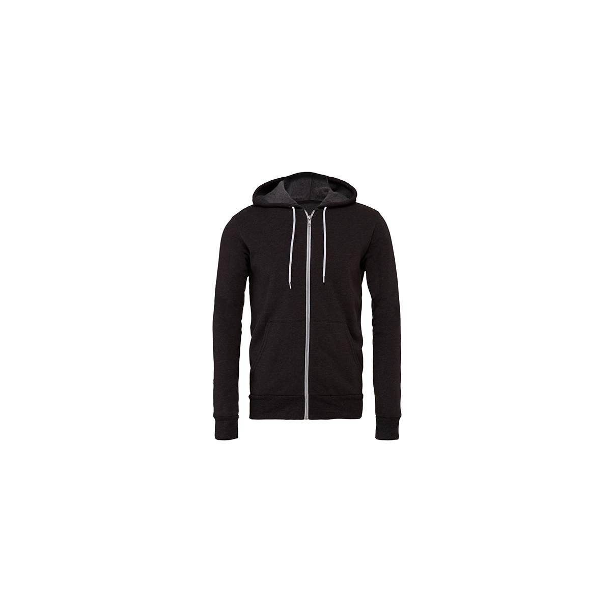 Unisex Poly-Cotton Fleece Full-Zip Hoodie