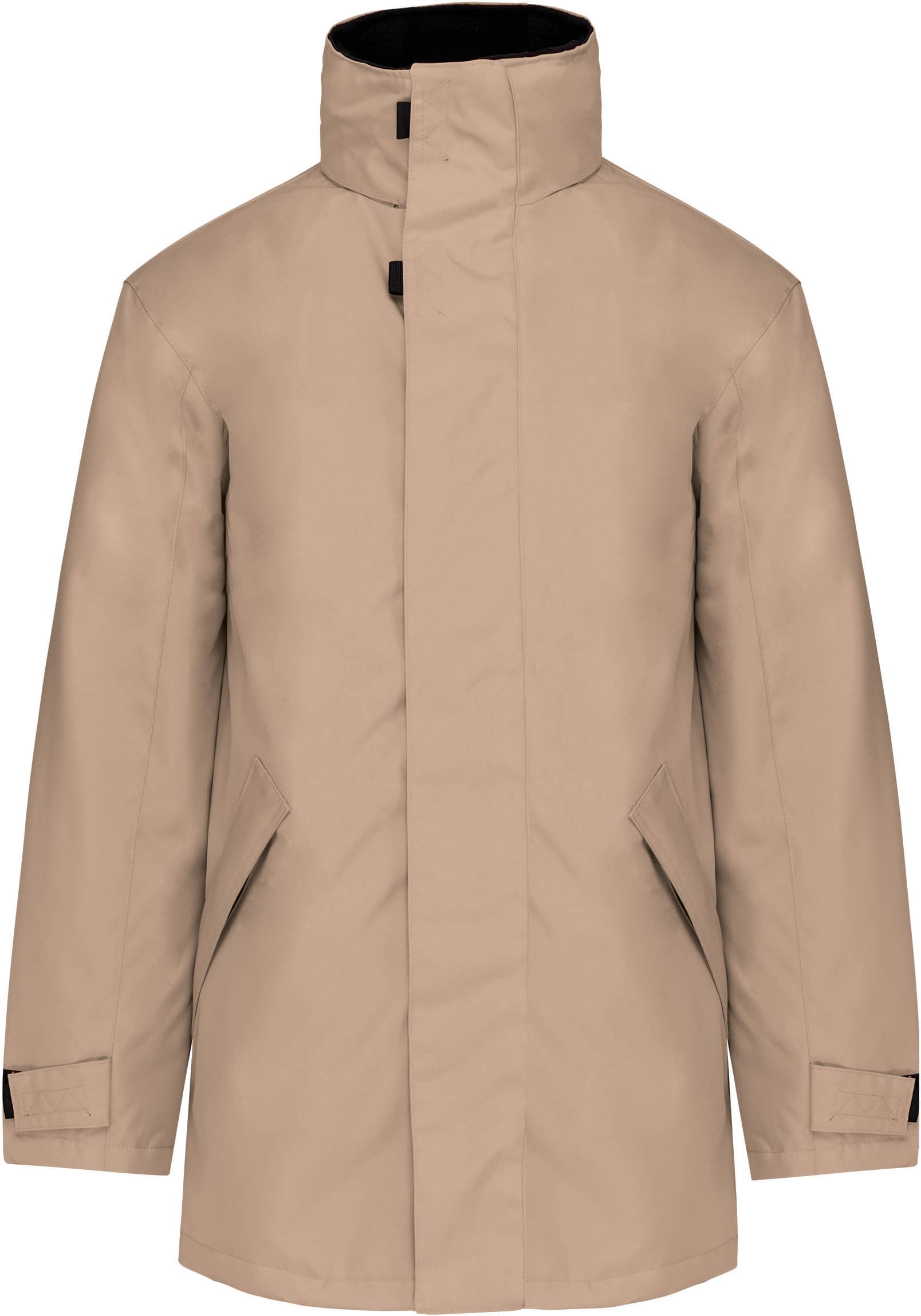 Parka wattiert und mit Steppfutter