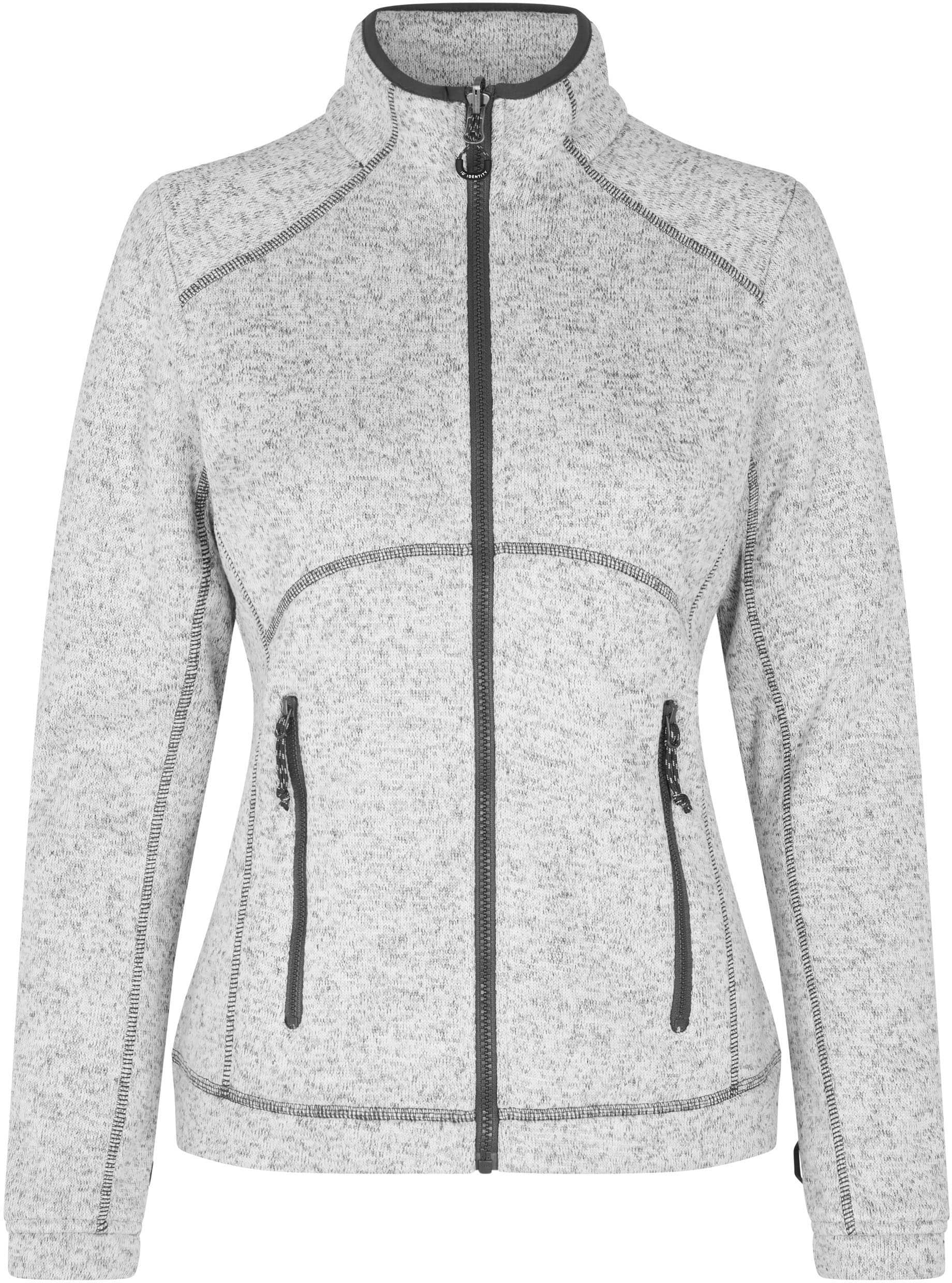Melange Zip-n-Mix Fleecejacke für Damen
