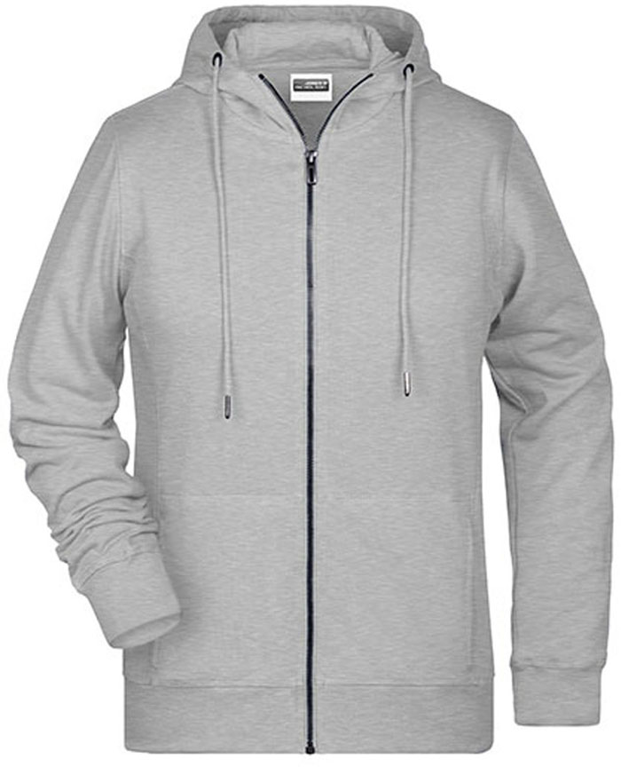 Leichter Damen Bio-Zip-Hoodie