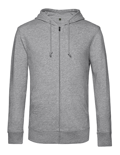 Nachhaltiger Herren Zip-Hoodie aus Bio-Baumwolle "Inspire"