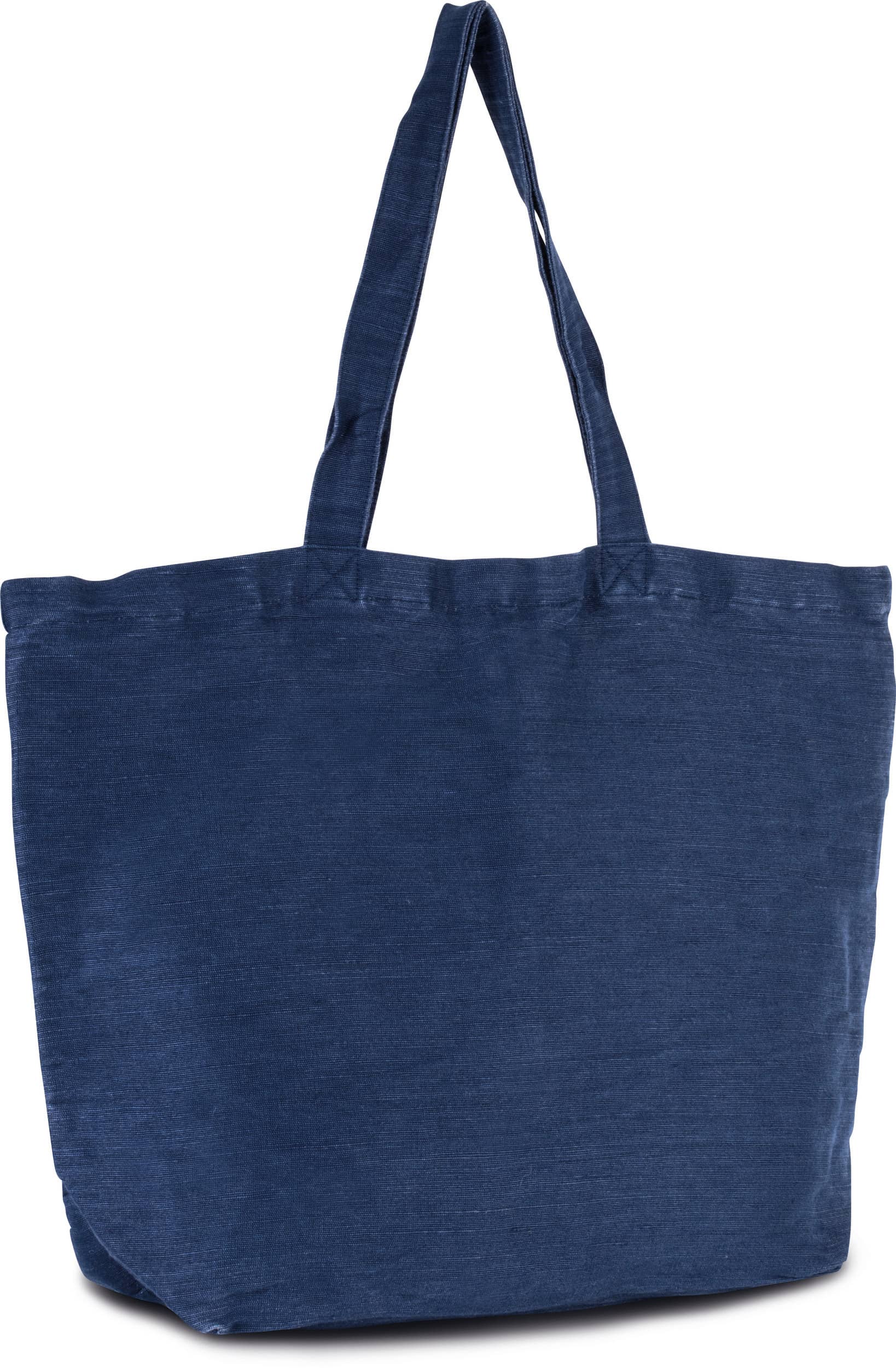 Große Jute-Baumwoll-Tasche mit Innenfutter