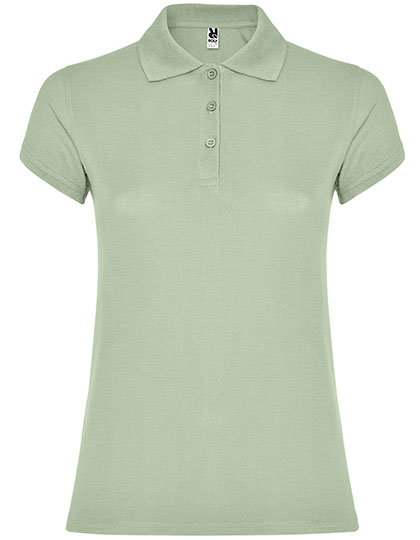 Damen-Poloshirt "Star" mit Seitenschlitzen