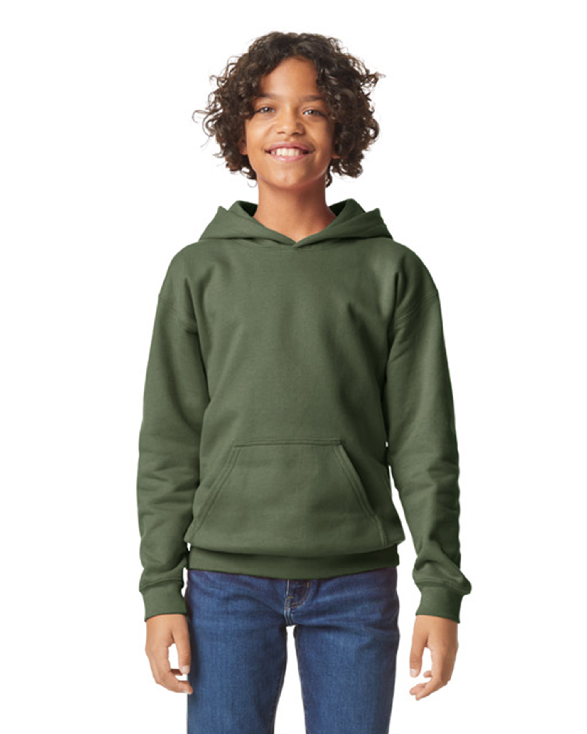 Softstyle® Midweight Fleece Youth Hoodie