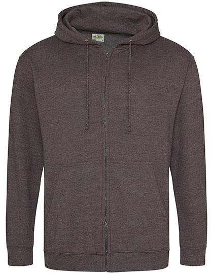 Kuscheliger Herren Zip-Hoodie mit Kängurutasche