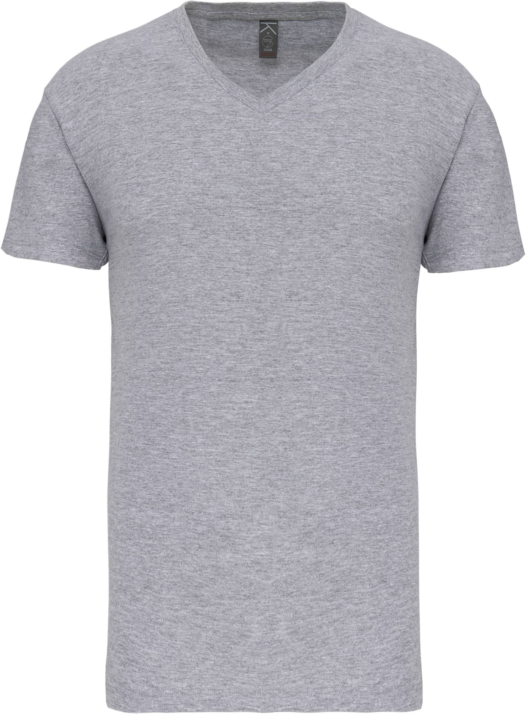 Herren-T-Shirt Bio150IC mit V-Ausschnitt