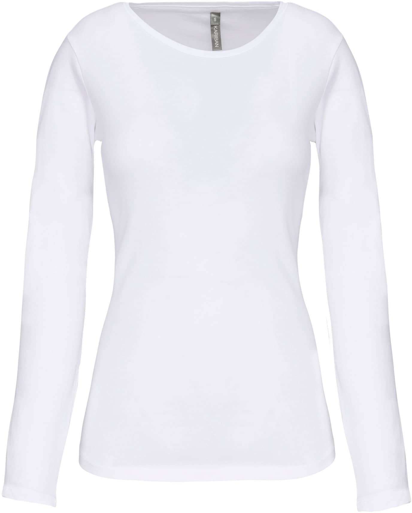 Damen Langarm-T-Shirt mit Rundhalsausschnitt
