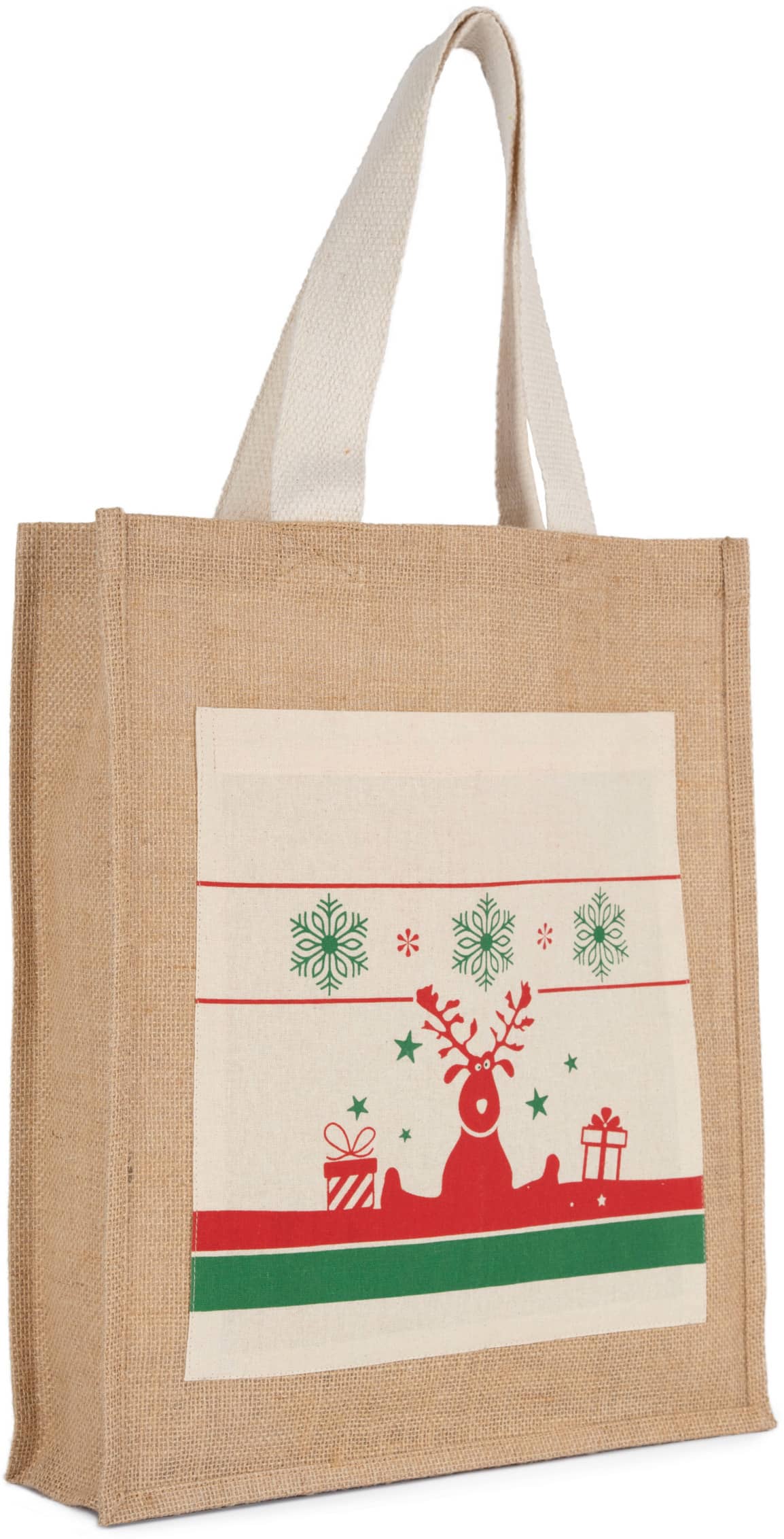 Einkaufstasche mit Weihnachtsmotiven KI0732