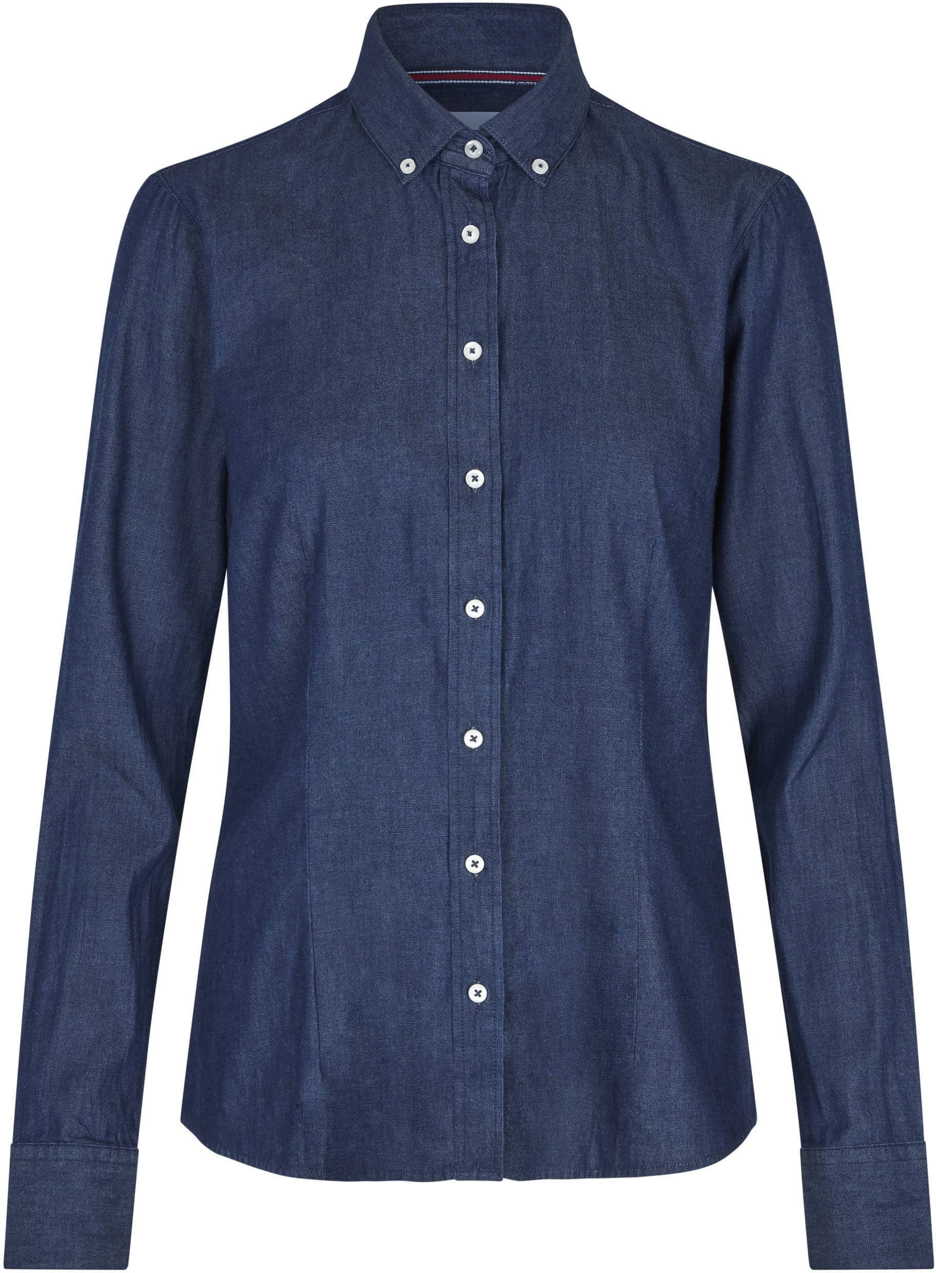 Moderne weiche SEVEN SEAS Denimbluse für Damen