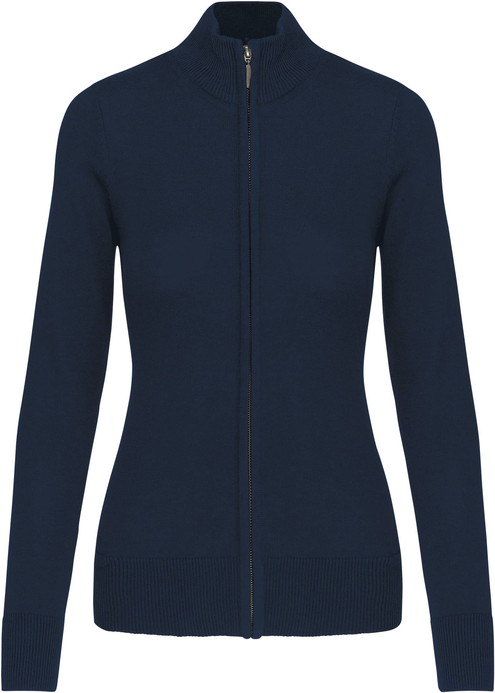 Damen Cardigan mit Reißverschluss