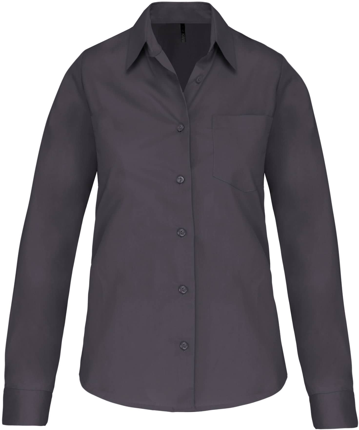 Damen Popelinebluse Langarm