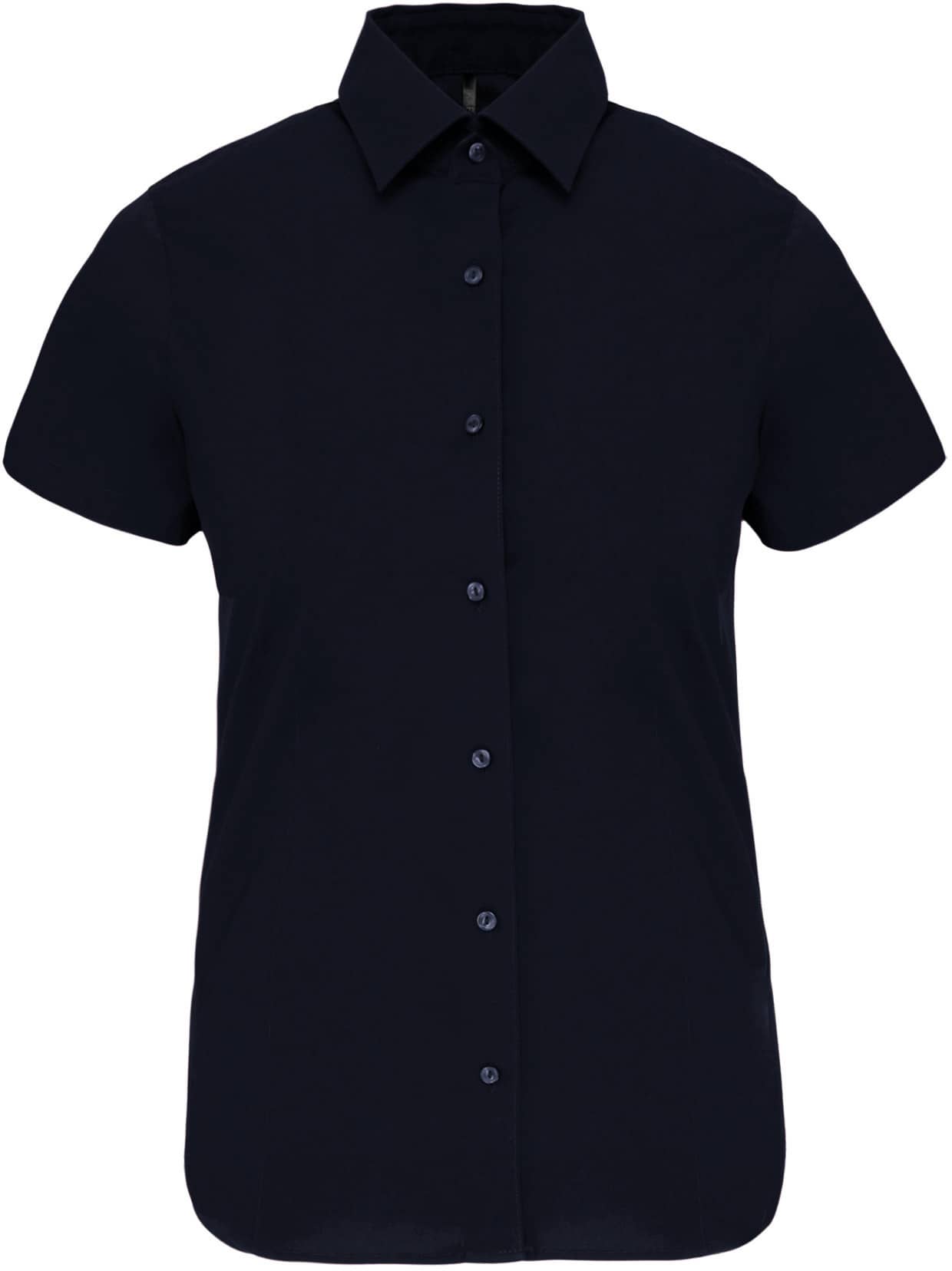 Damen Stretchbluse Kurzarm