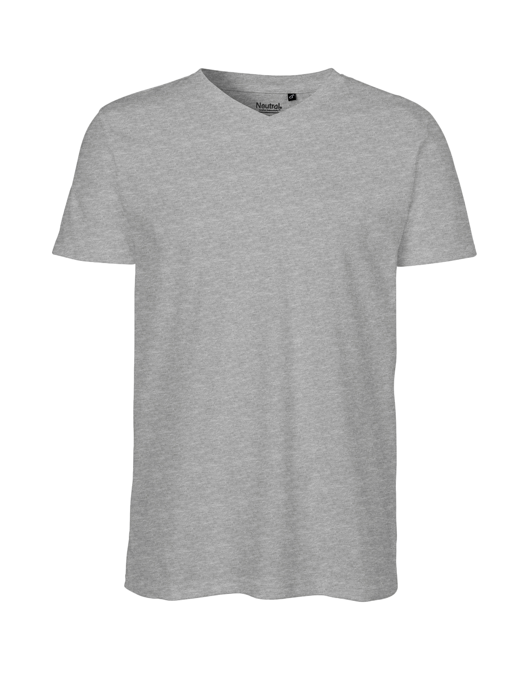 V-Neck Herren-T-Shirt aus Fairtrade-Baumwolle