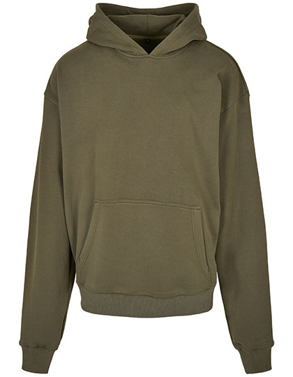 Extra schwerer super großer Herren-Hoodie mit Kängurutasche