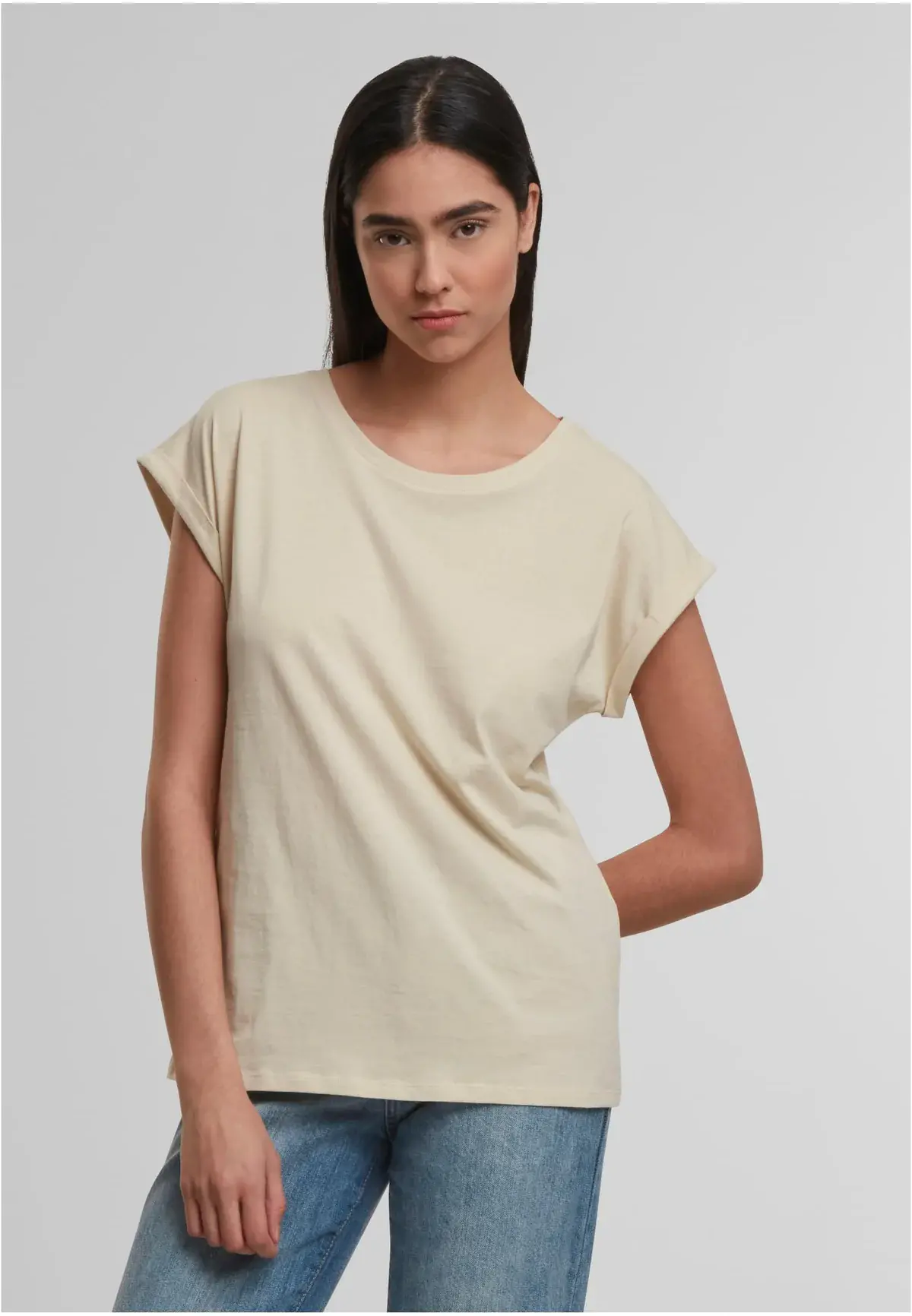 Ladies Extended Shoulder Tee