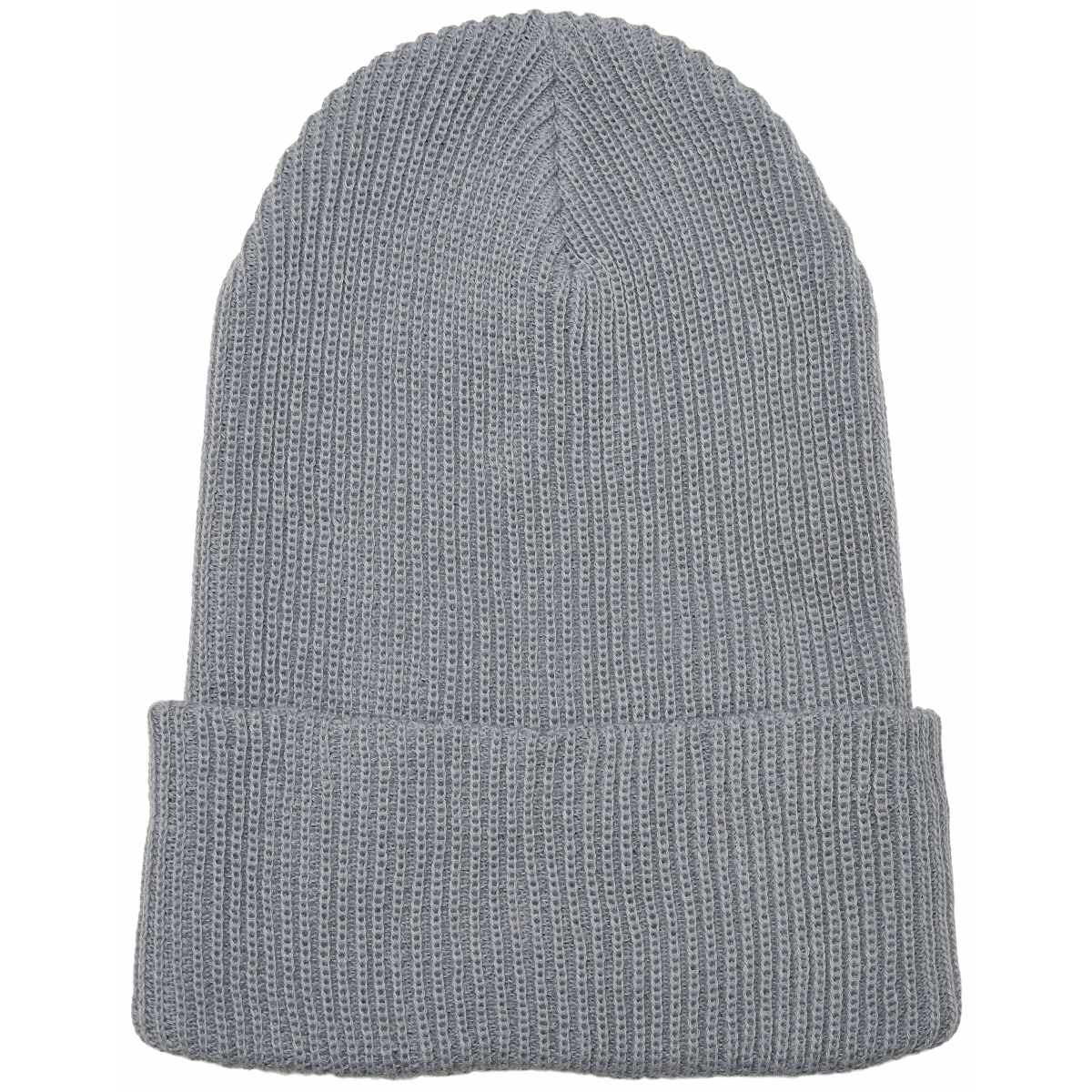 Recycled Yarn Ribbed Knit Beanie