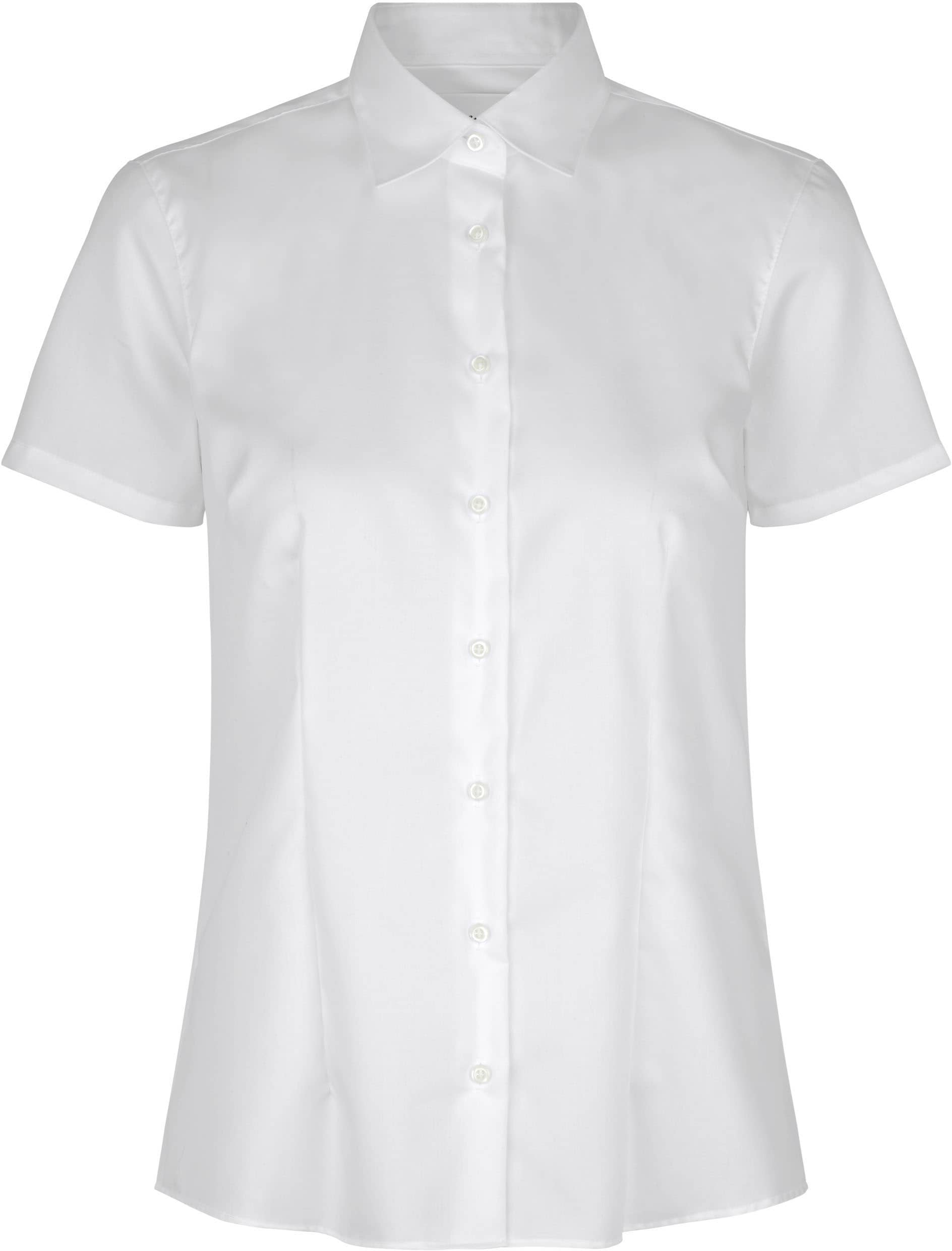 Seven Seas Bügelfreie Fine Twill Damen Bluse