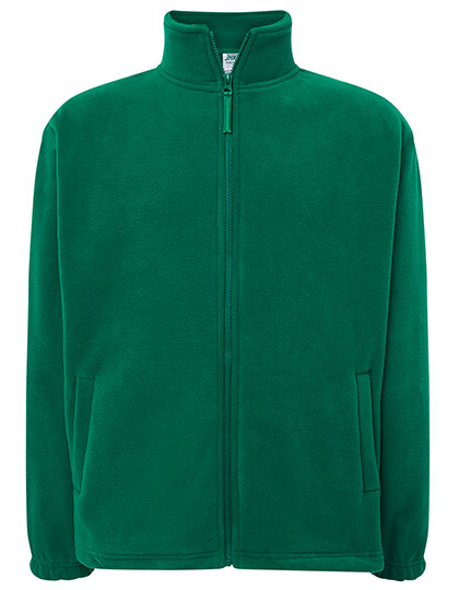 Herren Micro-Fleecejacke mit elastischen Ärmelabschlüssen