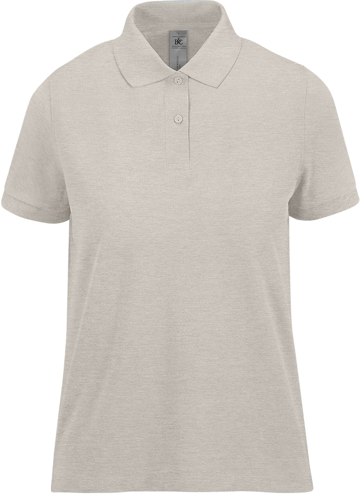Schweres Damen Poloshirt aus Baumwolle