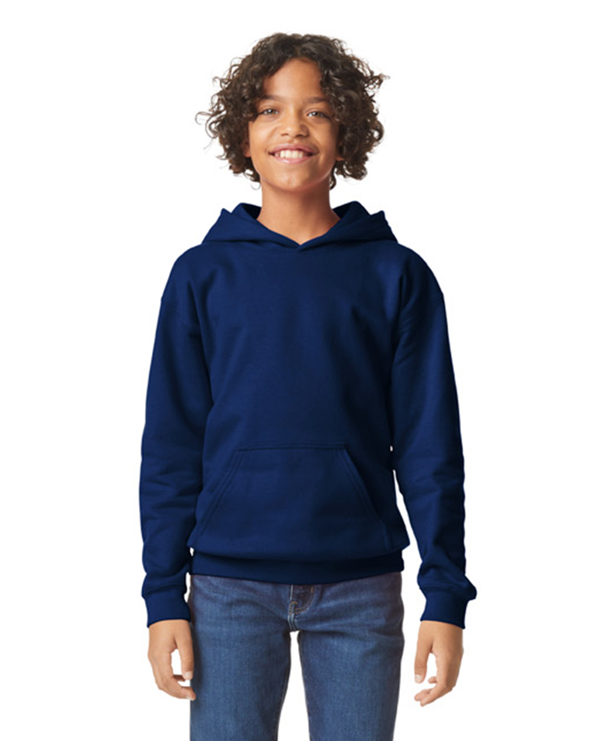 Softstyle® Midweight Fleece Youth Hoodie