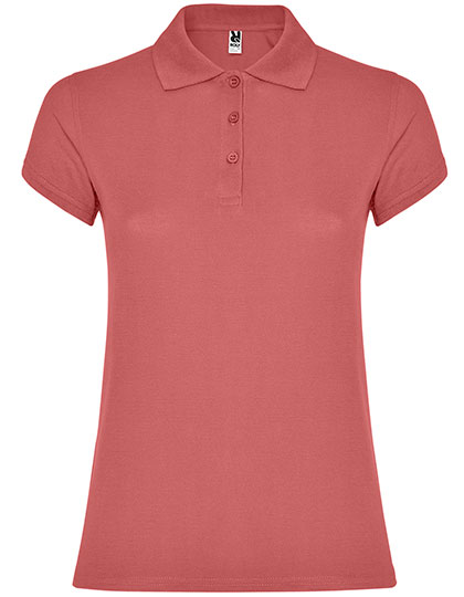 Damen-Poloshirt "Star" mit Seitenschlitzen