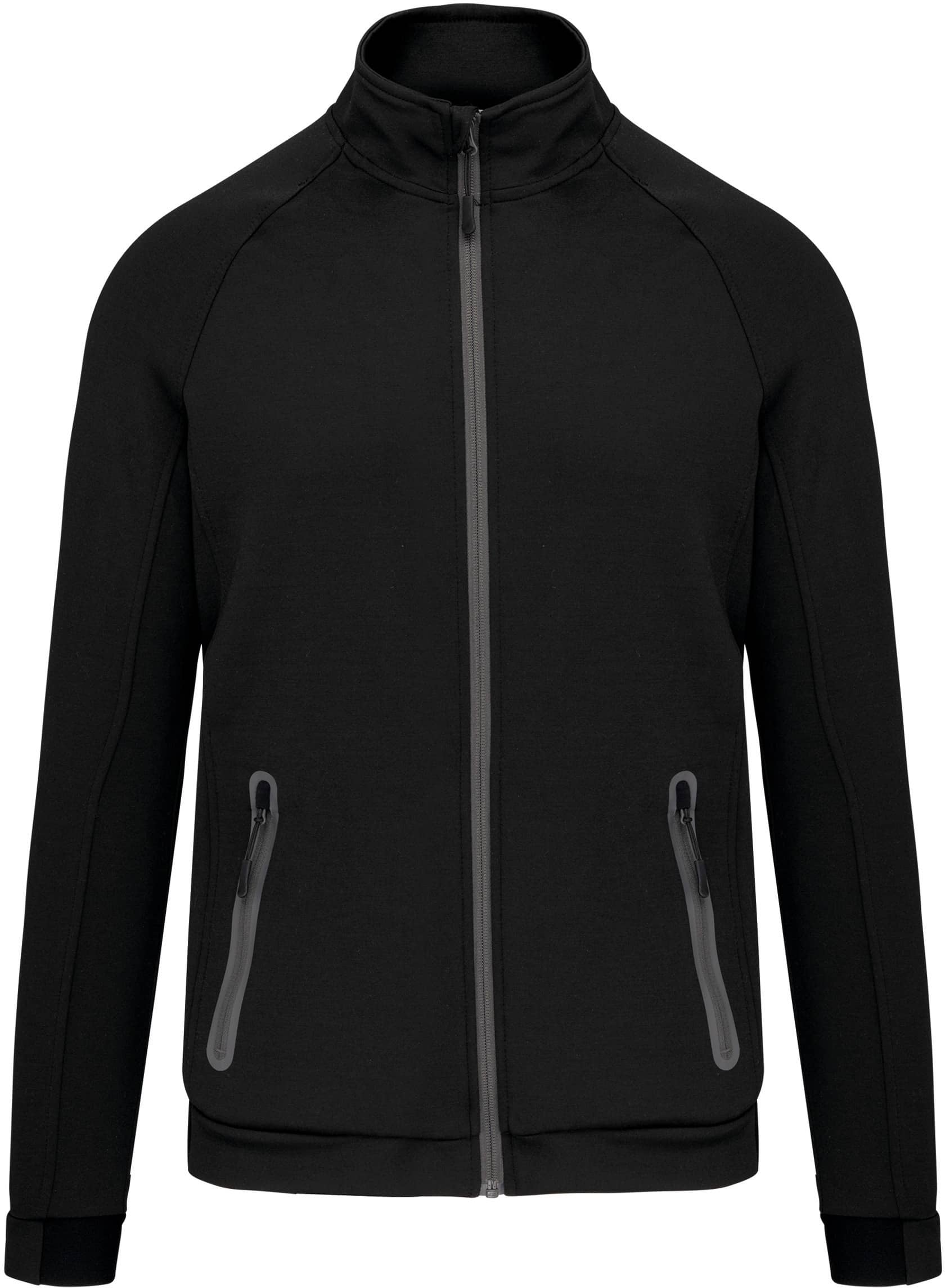 Jacke mit hochgeschlossenem Kragen