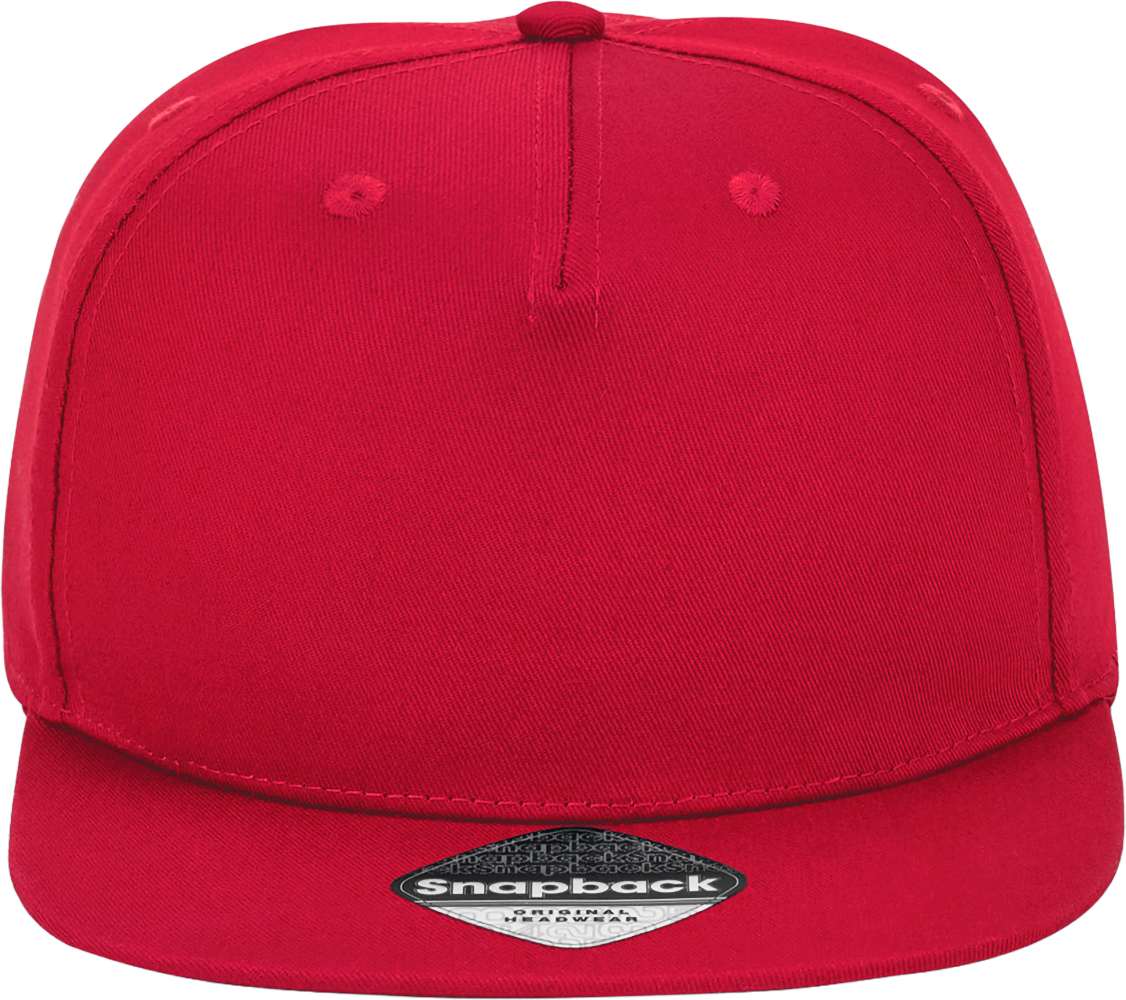 5 Panel Snapback Rapper Cap
