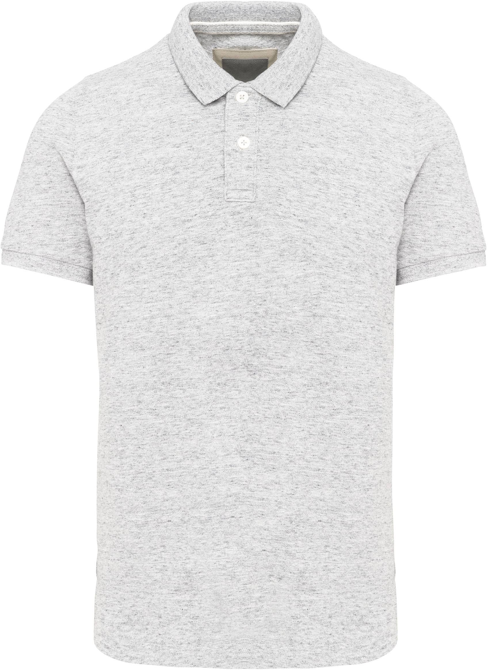 Kurzarm-Polohemd für Herren im Vintage-Stil