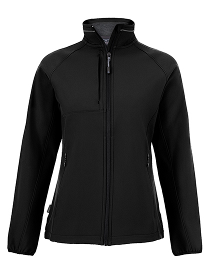 Damen Softshelljacke "Basecamp" aus recyceltem Polyester-Elasthan