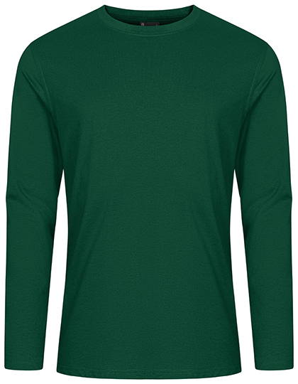 Bügelleichtes Herren-Longsleeve aus Mischgewebe