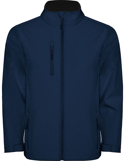Herren-Softshelljacke "Nebraska" mit Kinnschutz