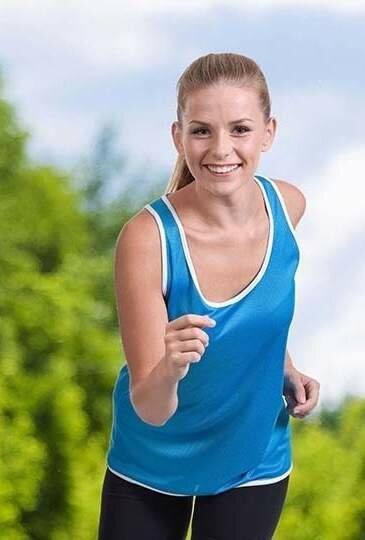 Ladies´ Contrast Sports Vest