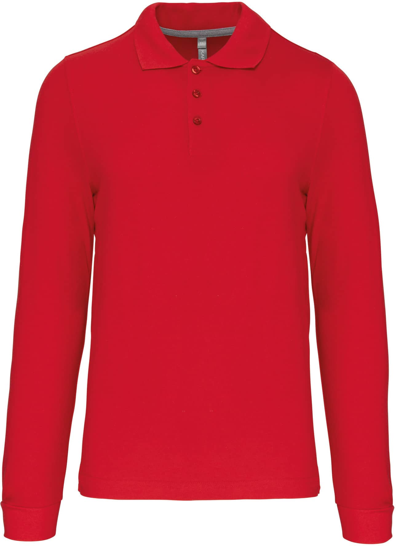 Herren Langarm Poloshirt