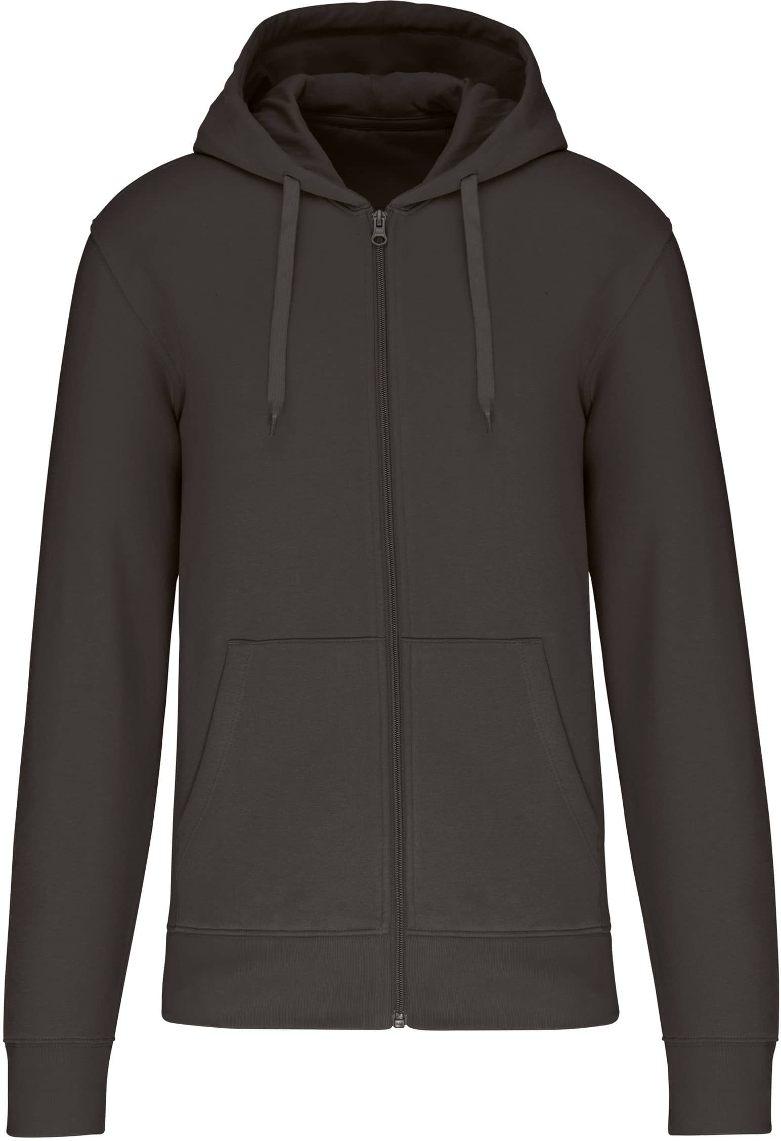 Umweltfreundliches Kapuzensweatshirt mit Reißverschluss Herren