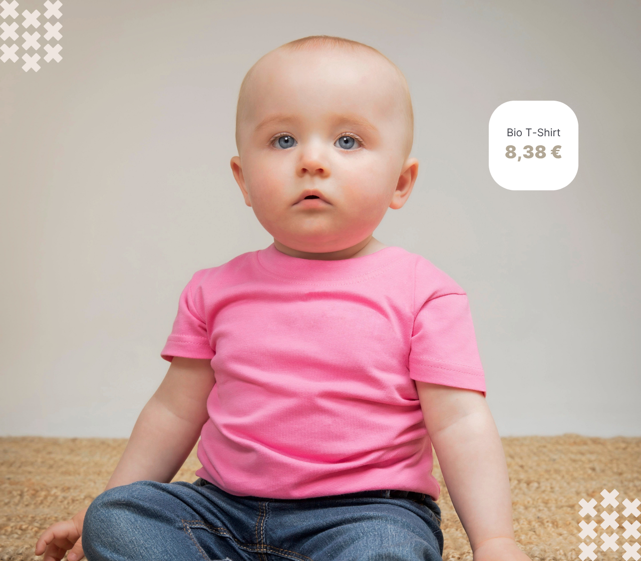 Bio TShirt für Babys