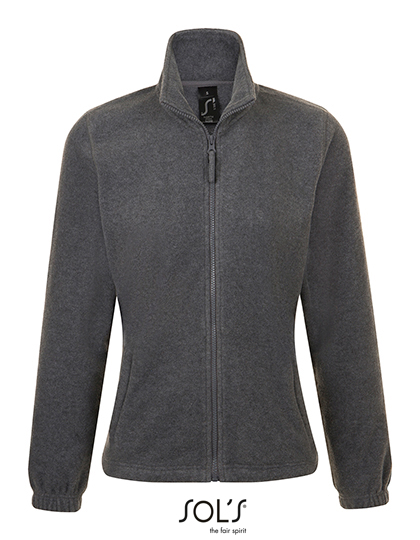 Klassische Damen-Fleecejacke "North" mit Stehkragen