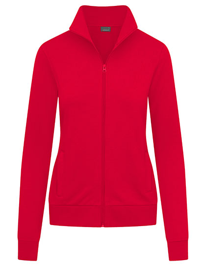 Damen-Sweatjacke mit Stehkragen